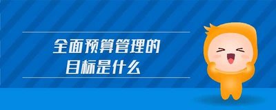 全面預(yù)算管理的目的是什么？